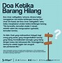 Barang Hilang Baca Doa